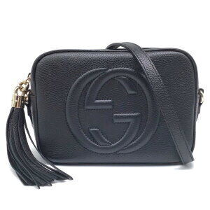 Gucci SoHo Disco Bag Shoulder Black Leather